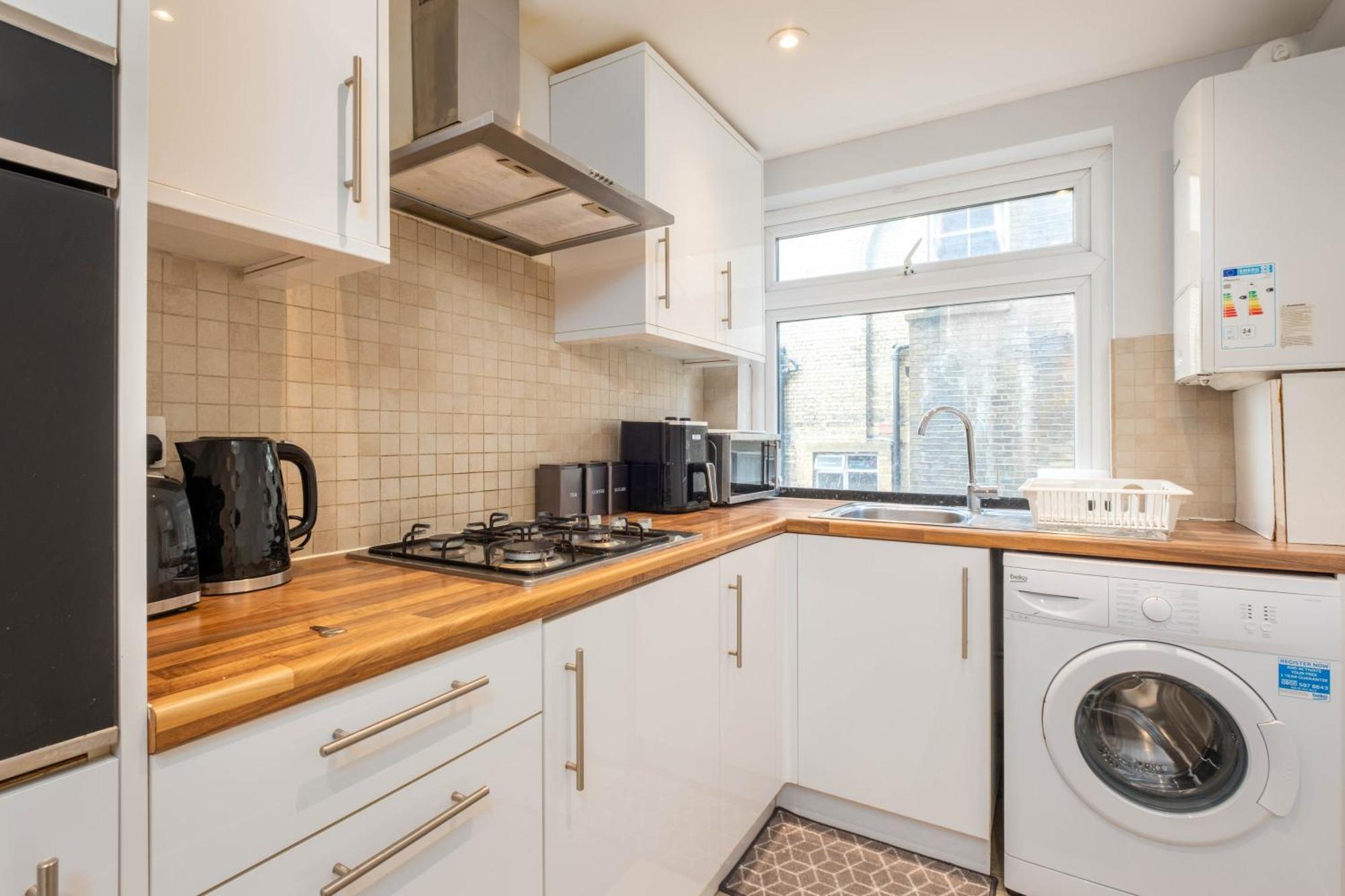 Stylish 2 Bedroom In Central Brighton Free Parking Near Beach And Train Station Zewnętrze zdjęcie